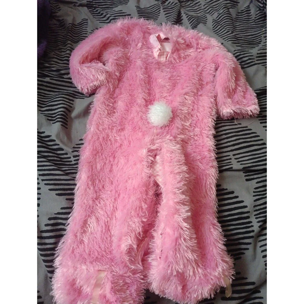 Pink rabbit Halloween Costume 6-12M No Hat - Picture 3 of 4